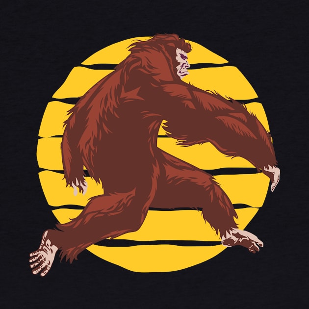 Sassquatch - Badass With An Attitude To Match - Big foot by Crazy Collective